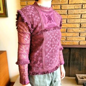 Love Shack Fancy Giovanna lace crochet top